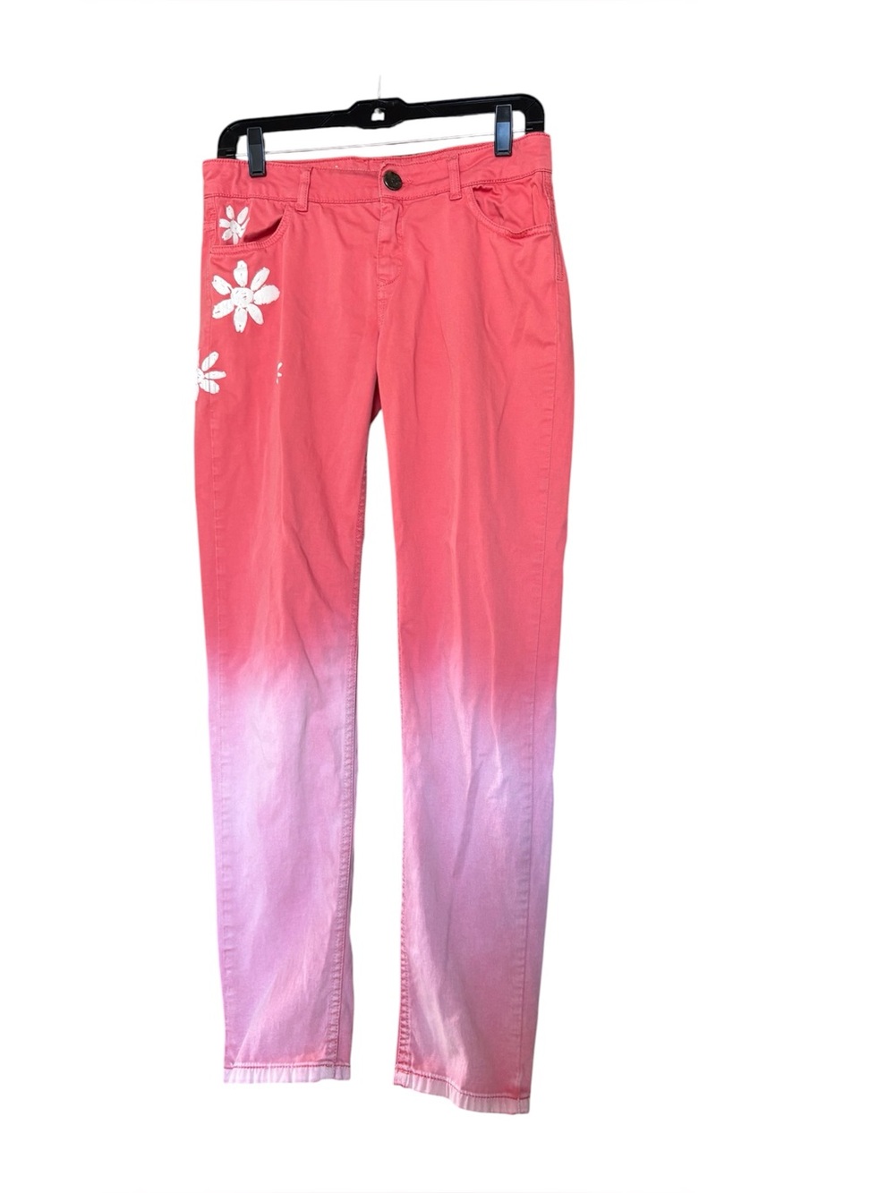 Desigual Women’s Pink Ombre Floral Jeans